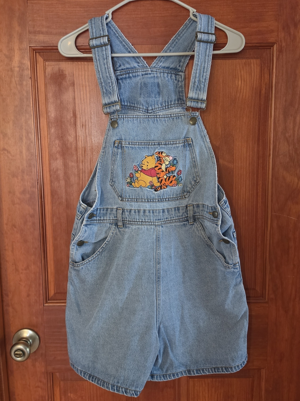 Vintage  Winnie the Pooh Tigger Denim Overall One-Piece , size S